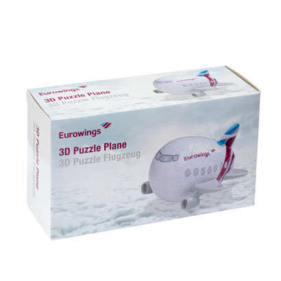 3D puzzle airplane