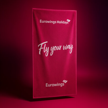 Towel "Fly your way"